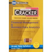 Taxmann's Financial Management & Business Data Analytics (FMDA) Cracker for CMA Inter June 2024 Exam [New Syllabus] by CA. Tarun Agarwal | Group II Paper 11